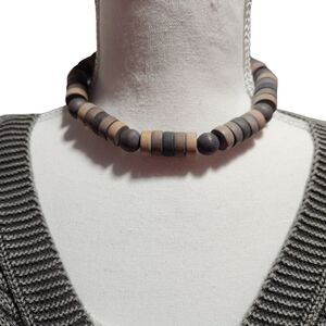 Wooden Beaded Necklace